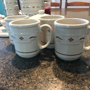 Longaberger coffee mugs
